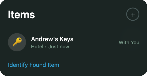 Found Item: Andrew's Keys